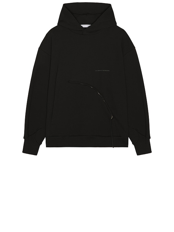 POST ARCHIVE FACTION (PAF) 8.0 Hoodie Center in Black | FWRD POST ARCHIVE FACTION (PAF) 8.0 Hoodie Center in Black | FWRD