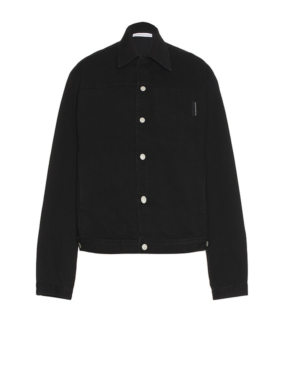 POST ARCHIVE FACTION (PAF) 8.0 Denim Jacket Right in Black