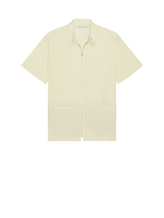 POST ARCHIVE FACTION (PAF) 8.0 Half Shirt Right in Yellow | FWRD