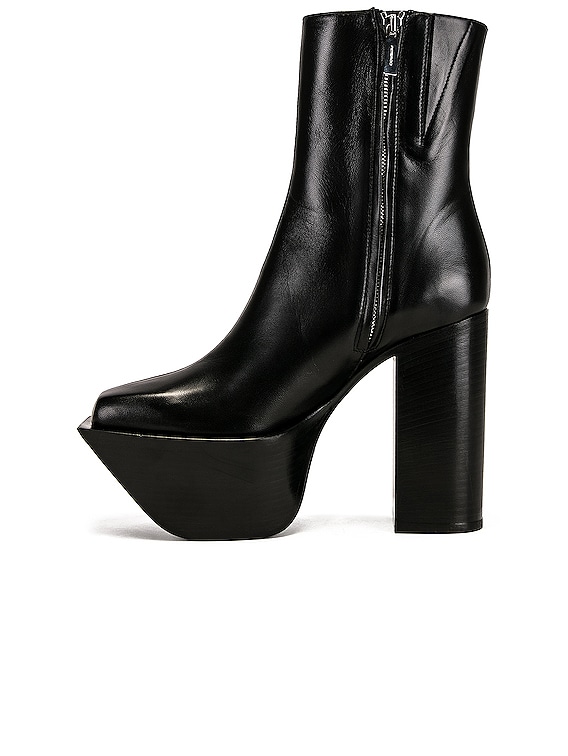 Peter Do Everyday Platform Boots in Black | FWRD