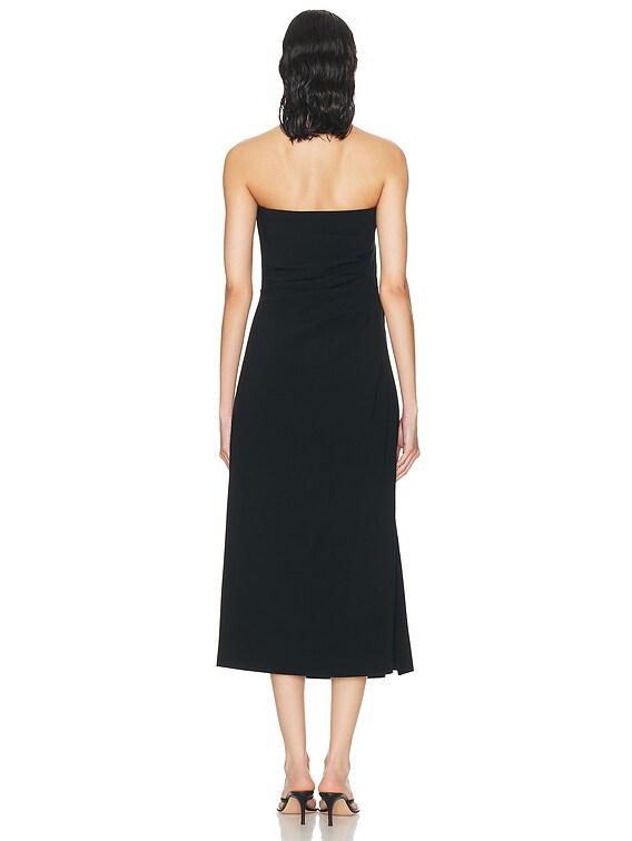 Proenza Schouler Shira Strapless Dress in Black | FWRD