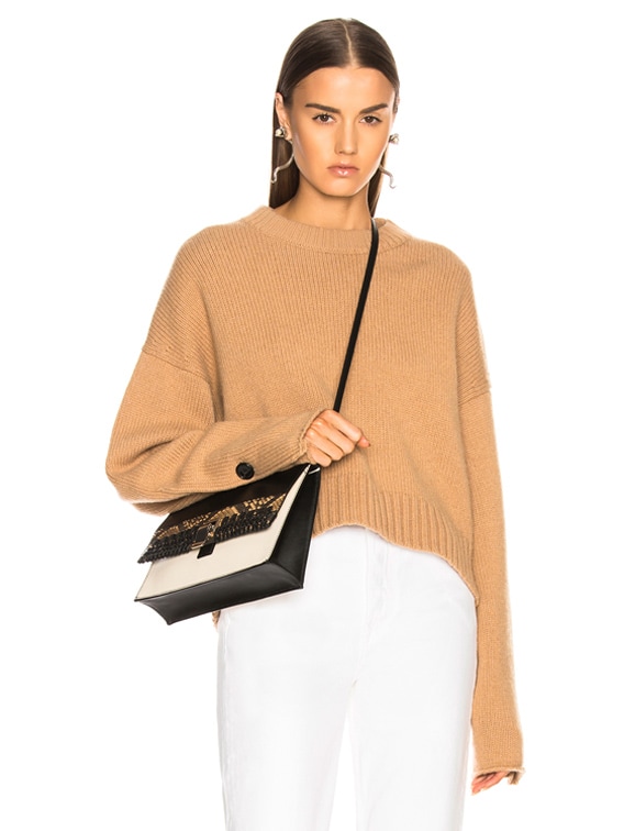 Wool Cashmere Crewneck Sweater