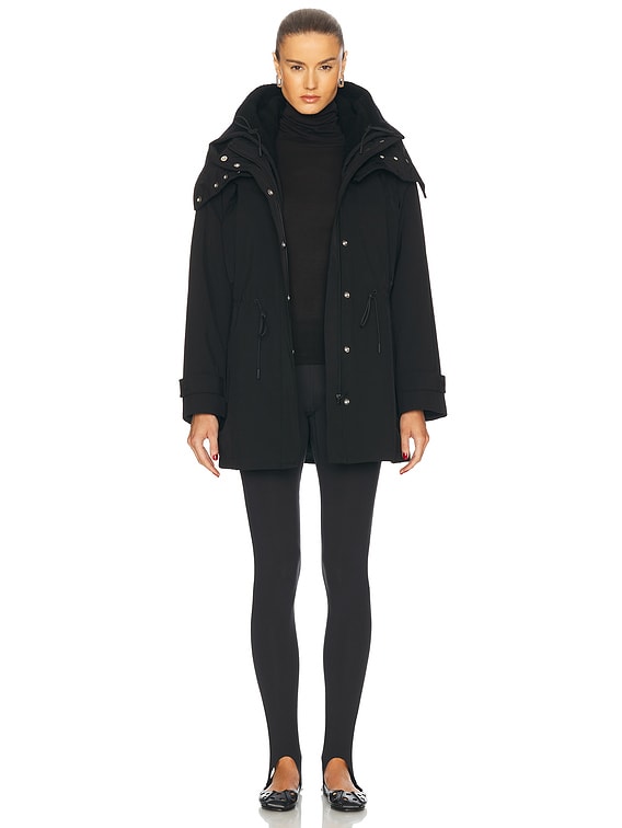 Proenza Schouler Wilder Coat in Black | FWRD