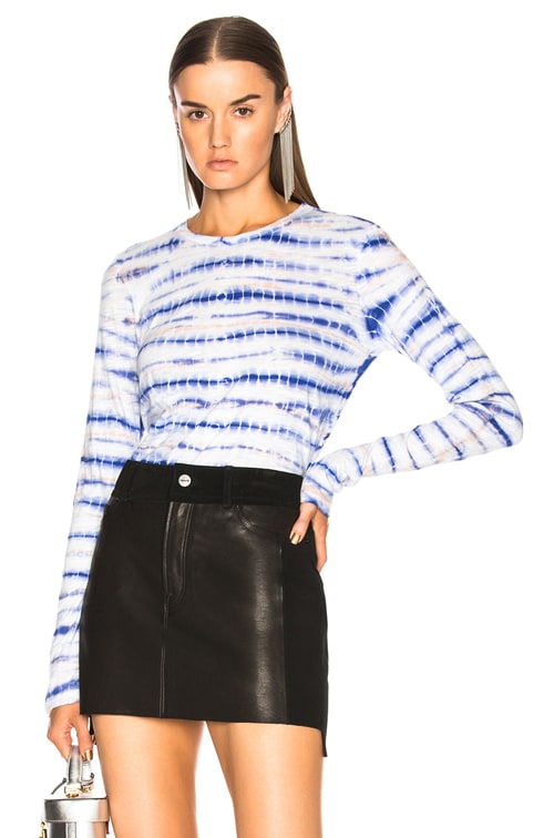 proenza schouler tie dye long sleeve