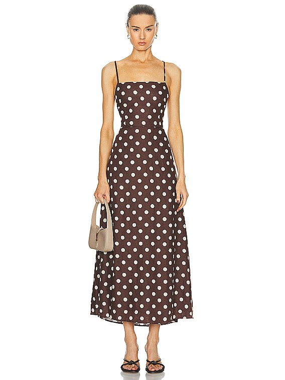 chinese dress ladies Posse Essie Strapless Linen Dress