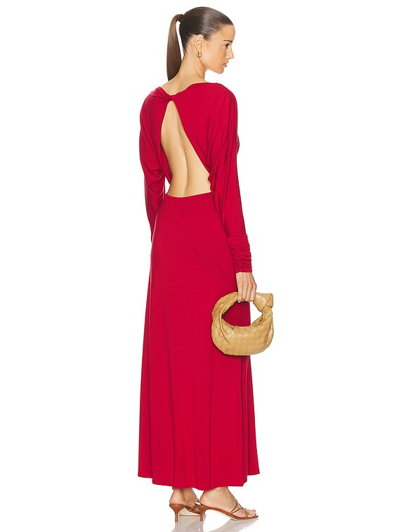 chinese dress ladies Oliana Dress - Sienna Anemone Bloom | Hand Me Dôen main image 0