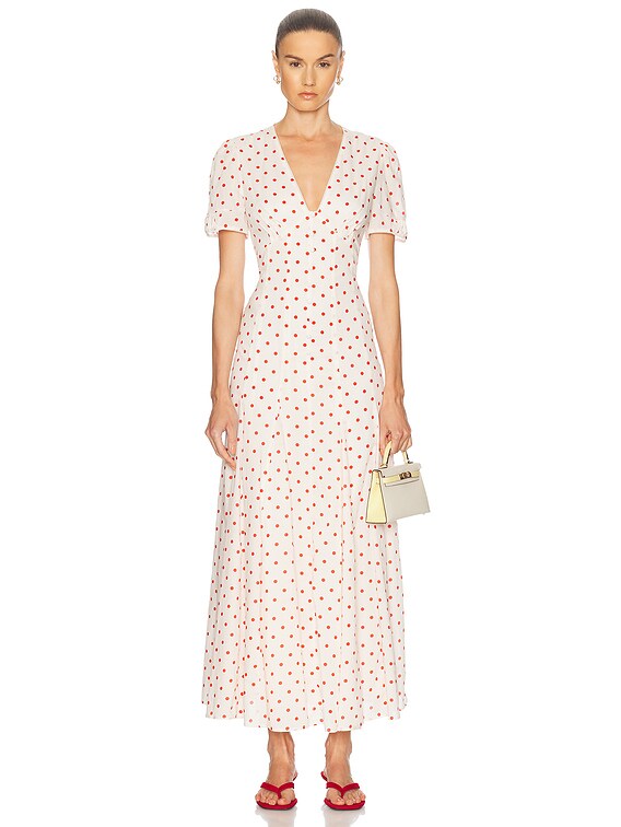 PALOMA DRESS - PETITE POLKA DOT – THE POSSE US
