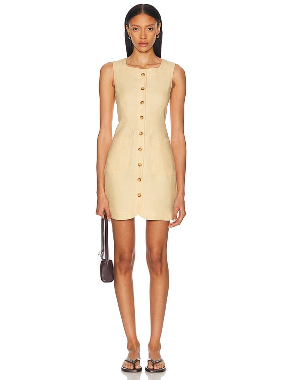 Emma Button Down Mini Dress