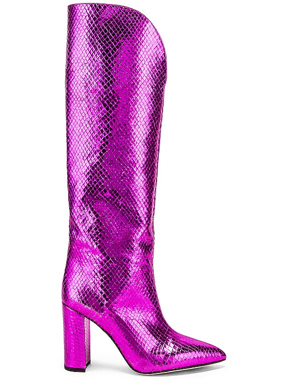 PARIS TEXAS Fuchsia スエード Monica ミュール 18230720_54795002_600.jpg