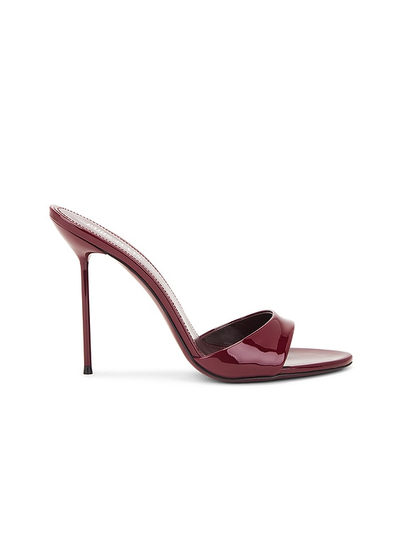 Paris Texas Lidia Mule 105 in Rouge Noir | FWRD