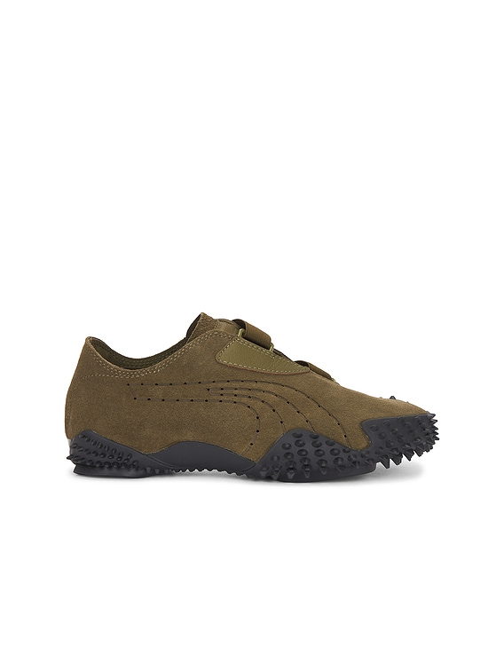 ムジ Puma Select Mostro Unlined in Deep Olive & Puma Black | FWRD