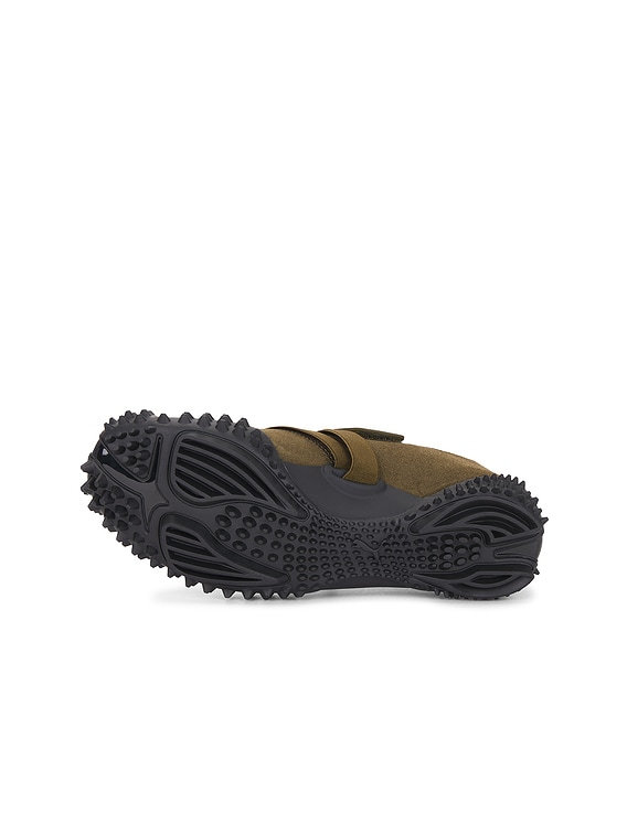 Puma Select Mostro Unlined in Deep Olive & Puma Black | FWRD