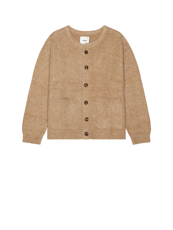 【半額】 Found Mohair Cardigan in Light Brown | FWRD トップス