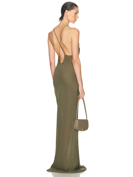 Low Back Bias Gown
