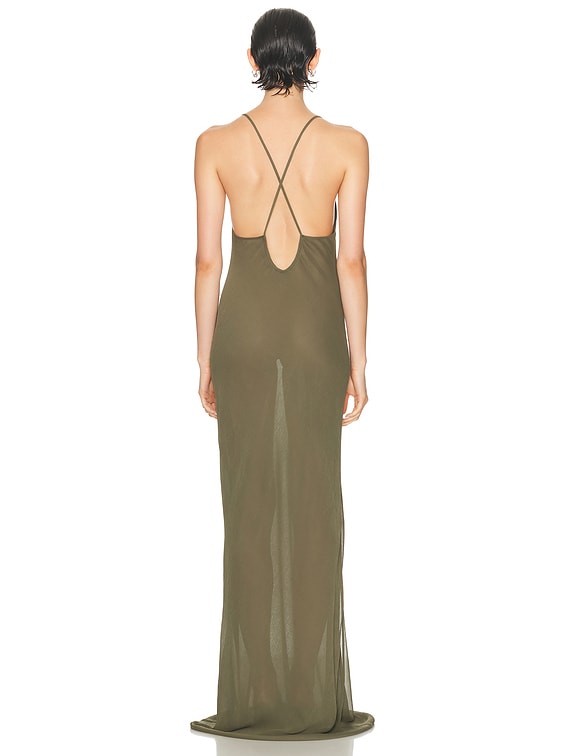 Low Back Bias Gown