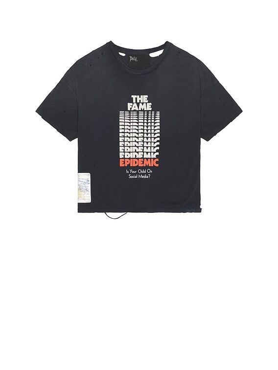 Sweat à Capuche Paly Hollywood Imprimé Graphique - Taille XL, Gris, Neuf Sans étiquettes
