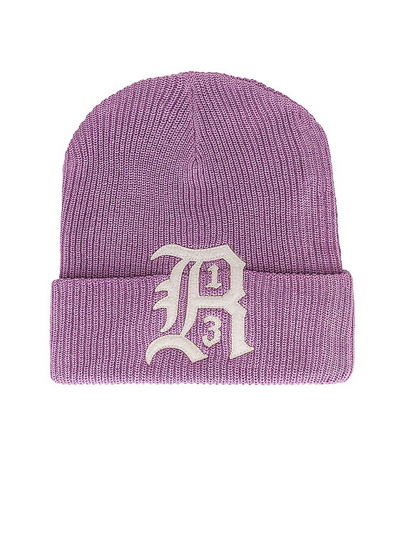 R13 Summer Beanie in Lilac FWRD