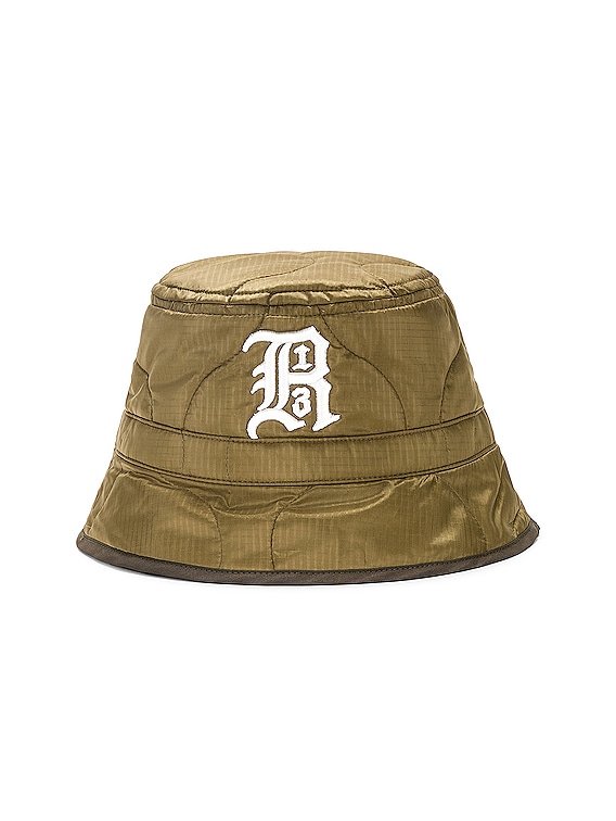 R13 Bucket Hat in Olive FWRD