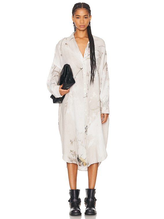 bleached shirt dress Umgee