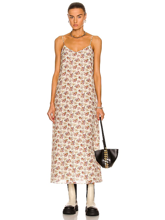 R13 Slip Dress in Ecru Floral FWRD