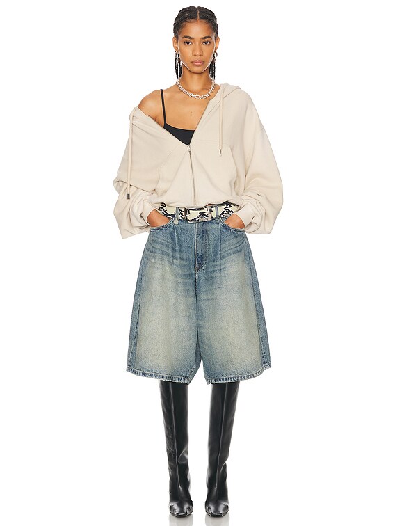 R13 Jesse Denim Short in Arnett Indigo | FWRD
