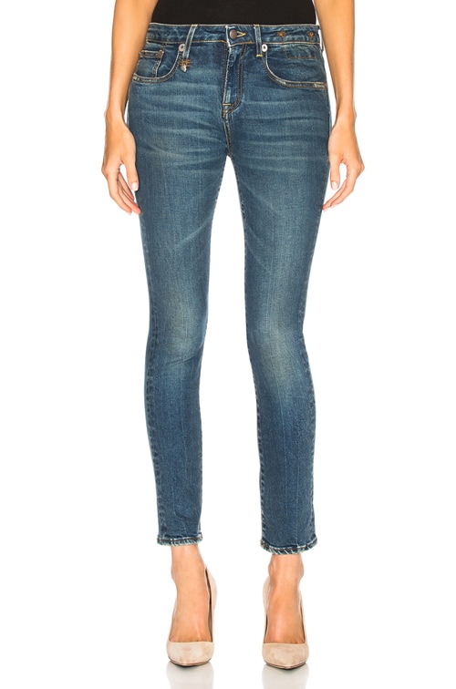 R13 Alison Skinny in Kinsley Stretch FWRD