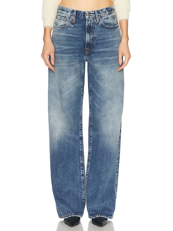 【関税込み】R13 ブルー D'Arcy ルーズジーンズ D'ARCY LOOSE JEANS - BARTER INDIGO - R13