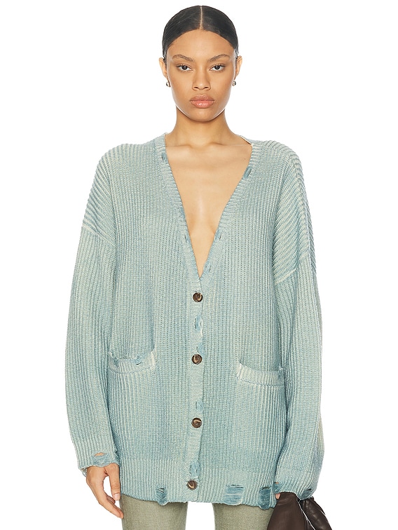 トップス led.tokyo FLARE SLEEVE V/N CARDIGAN led.tokyo FLARE SLEEVE V/N CARDIGAN