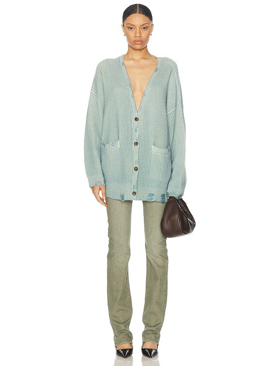 Unbothered Grandpa Cardigan in Beige – Dressed in Lala