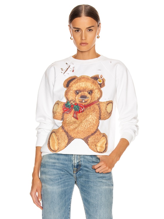 teddy bear crewneck