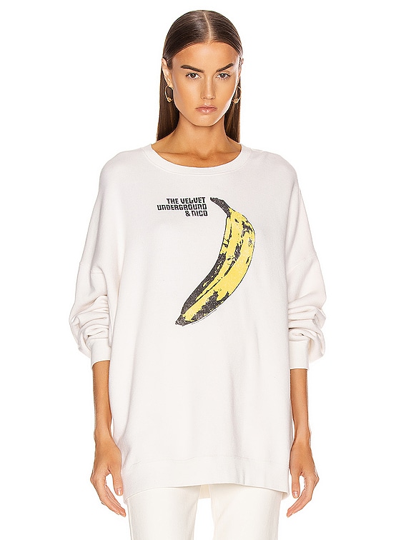 R13 outlet banana sweatshirt