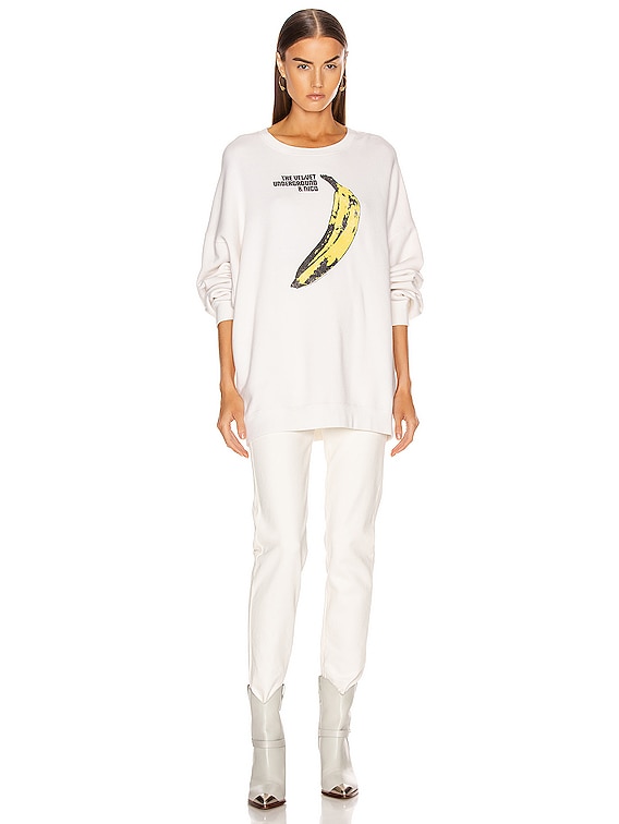 R13 Velvet Underground R13 Banana Sweatshirt The Velvet