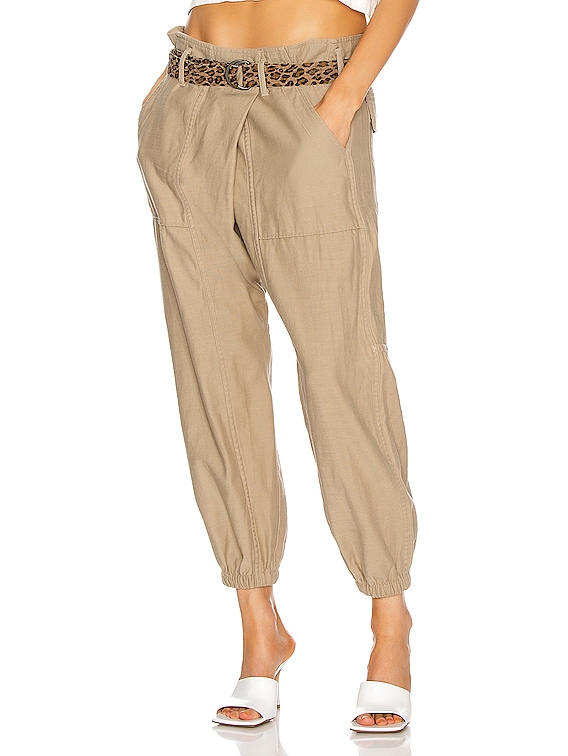 R13 Crossover Utility Drop Pant in Khaki FWRD