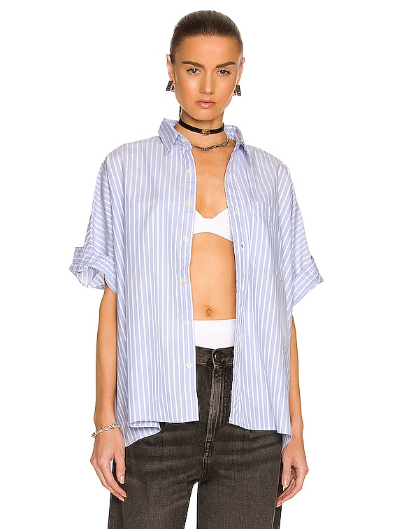 Oversized Boxy Button Up Shirt