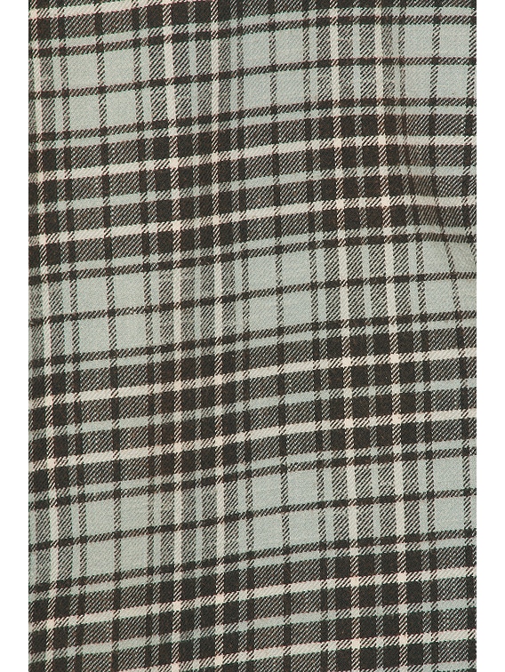 Shredded Seam Drop Neck Shirt