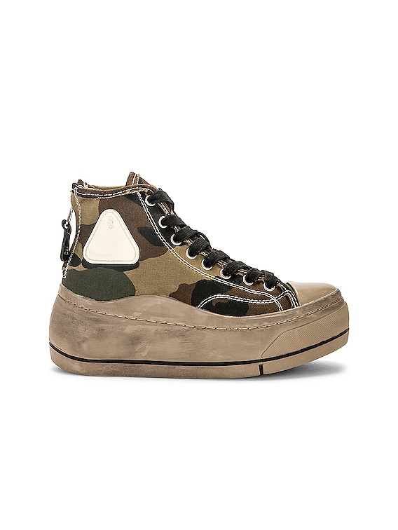 R13 Kurt Sneaker in Camouflage FWRD