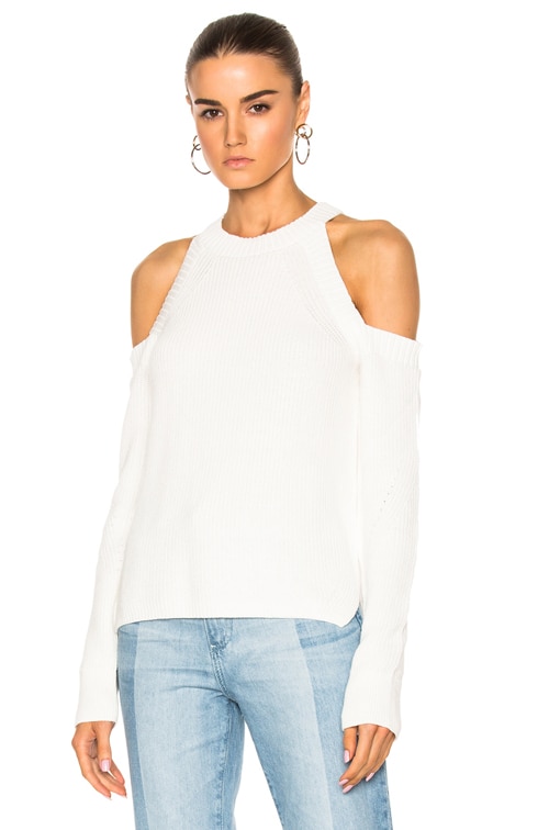 rag and bone cold shoulder sweater