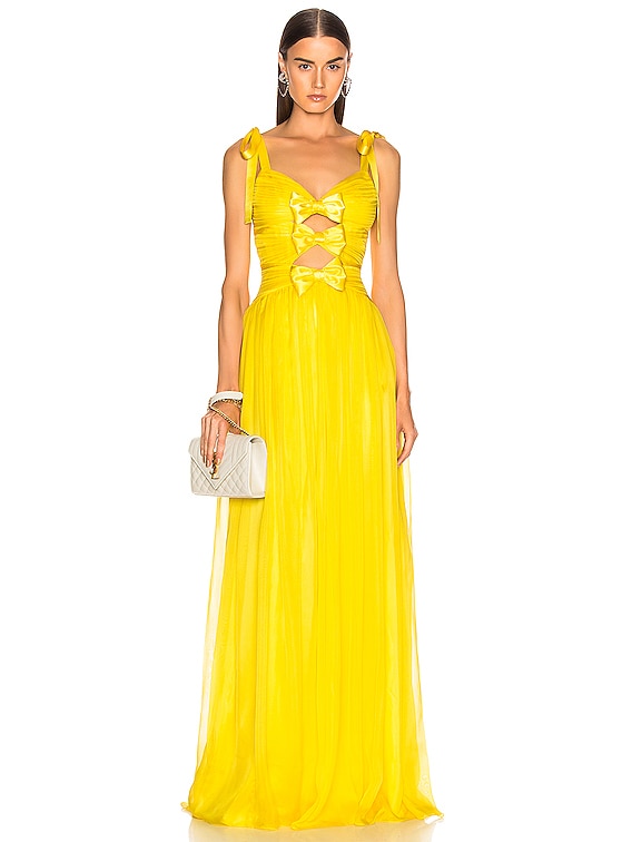 rasario yellow dress