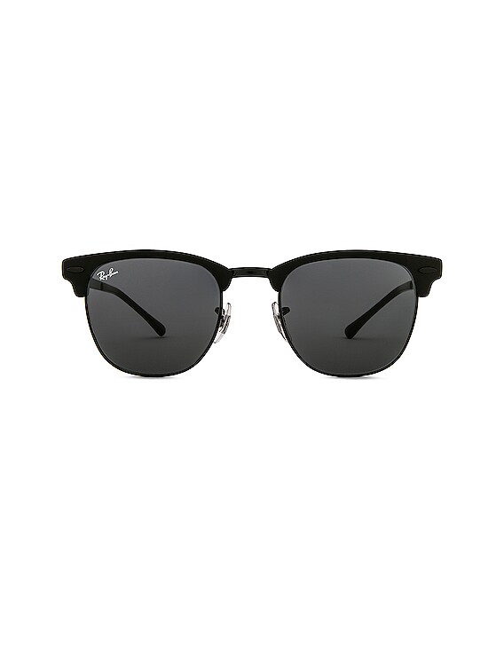 Ray-Ban CLUBMASTER サングラス - Black | FWRD