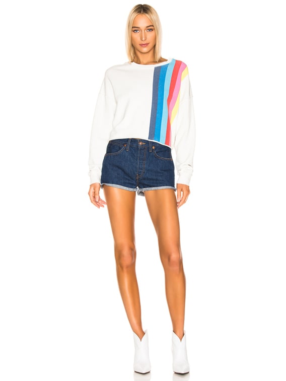 Double Needle Western Short