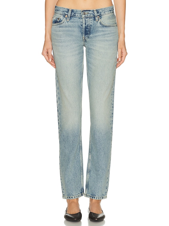 RE/DONE The Slim Cig Jeans in Opal Indigo