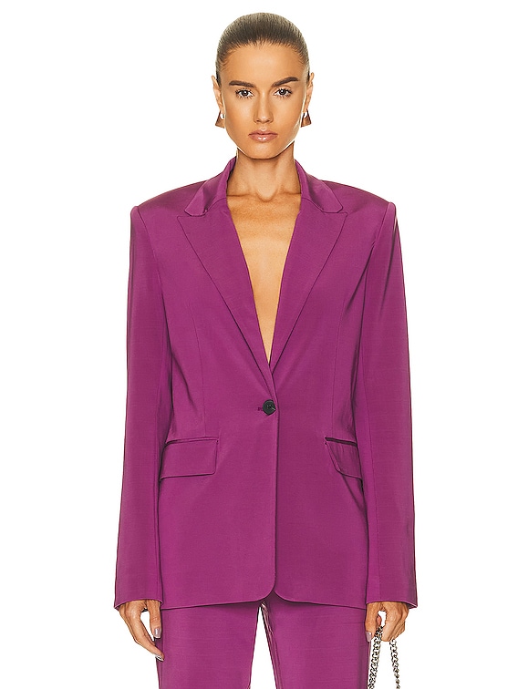 Grape, Single Breasted Suit Jacket