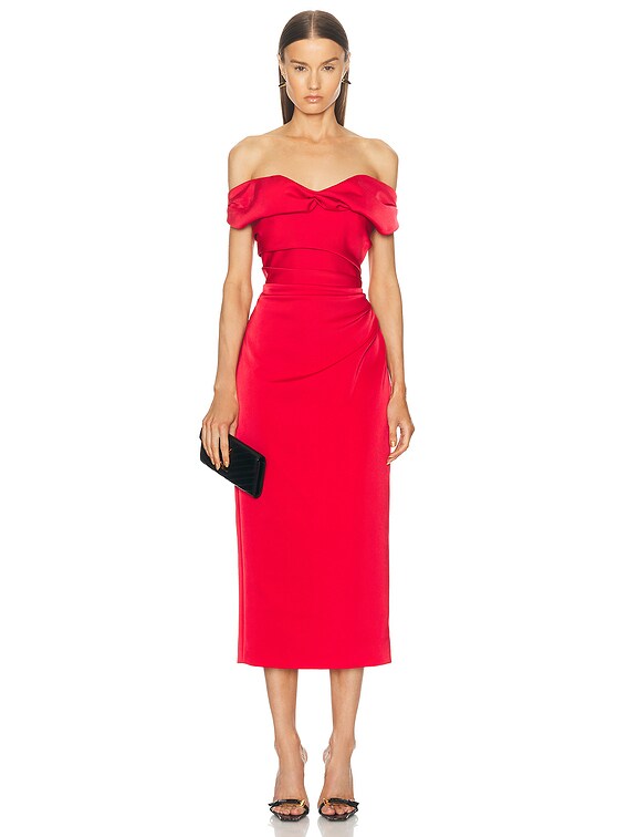 knee length dresses for ladies Black Daria Sweater Knit Dress main image 1