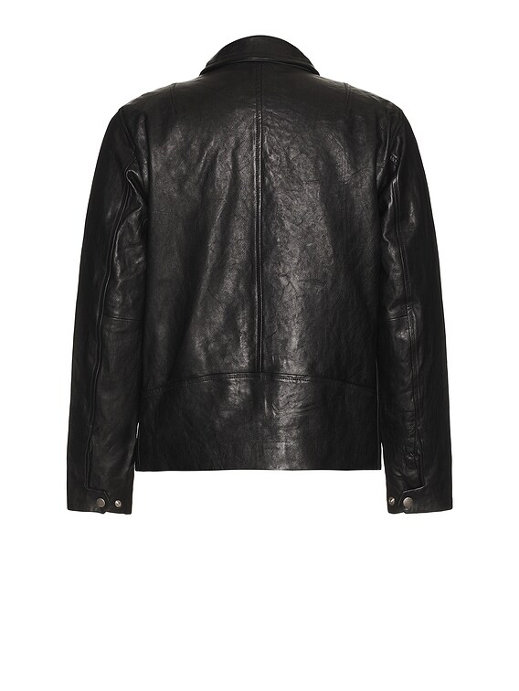 Rag & Bone Melrose Leather Jacket in Black | FWRD