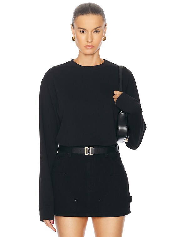 Long Sleeve Crewneck Top
