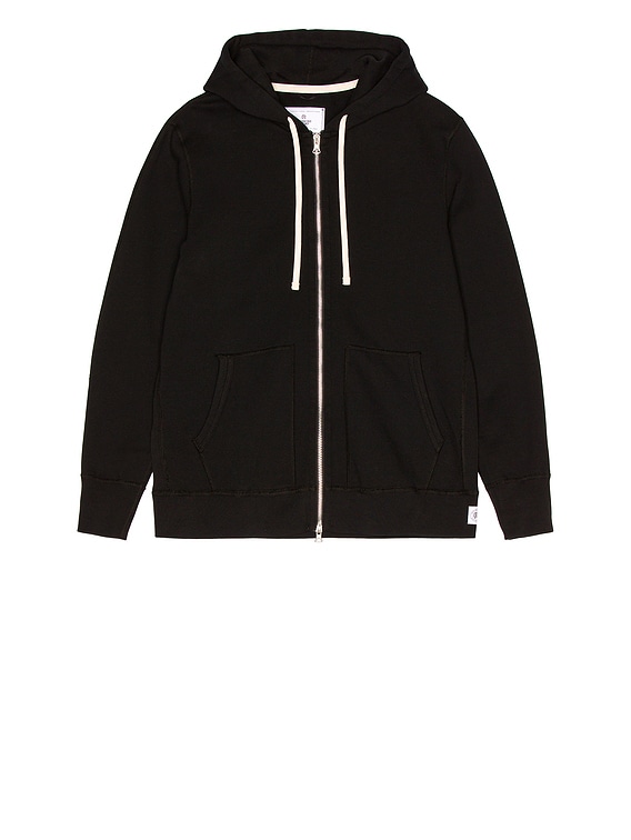 Reigning champ black discount hoodie