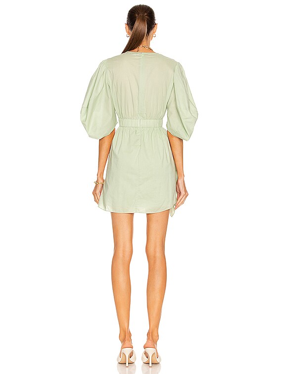 Rhode Pia Dress in Army Green | FWRD