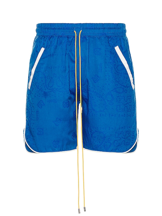 Louis Vuitton Blue Monogram Bandana Swimshorts