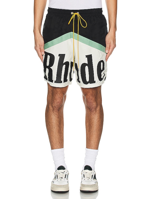 Rhude ショートパンツ - Black/green/creme | FWRD