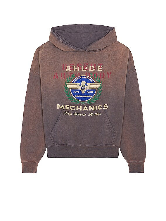 Rhude Desert Hoodie in Vintage Grey | FWRD